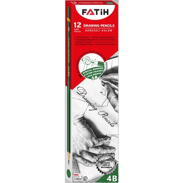 FATİH DERECELİ KALEM 4B*12