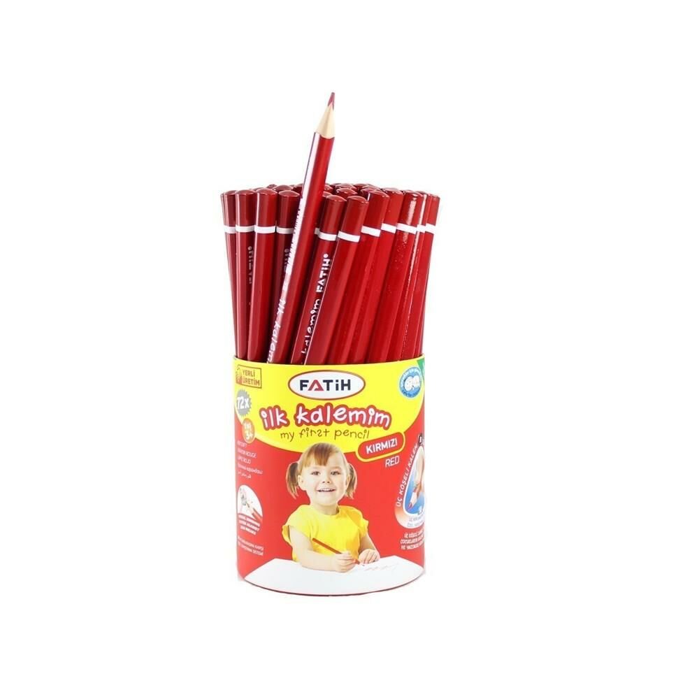 FATİH JUMBO BAŞLANGIÇ KALEMİ KIRMIZI *72