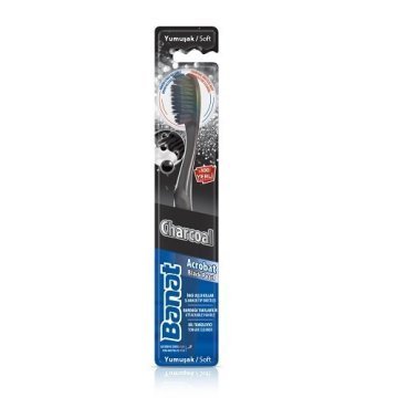 BANAT ACROBAT PEARL BLACK DİŞ FIRÇA *12