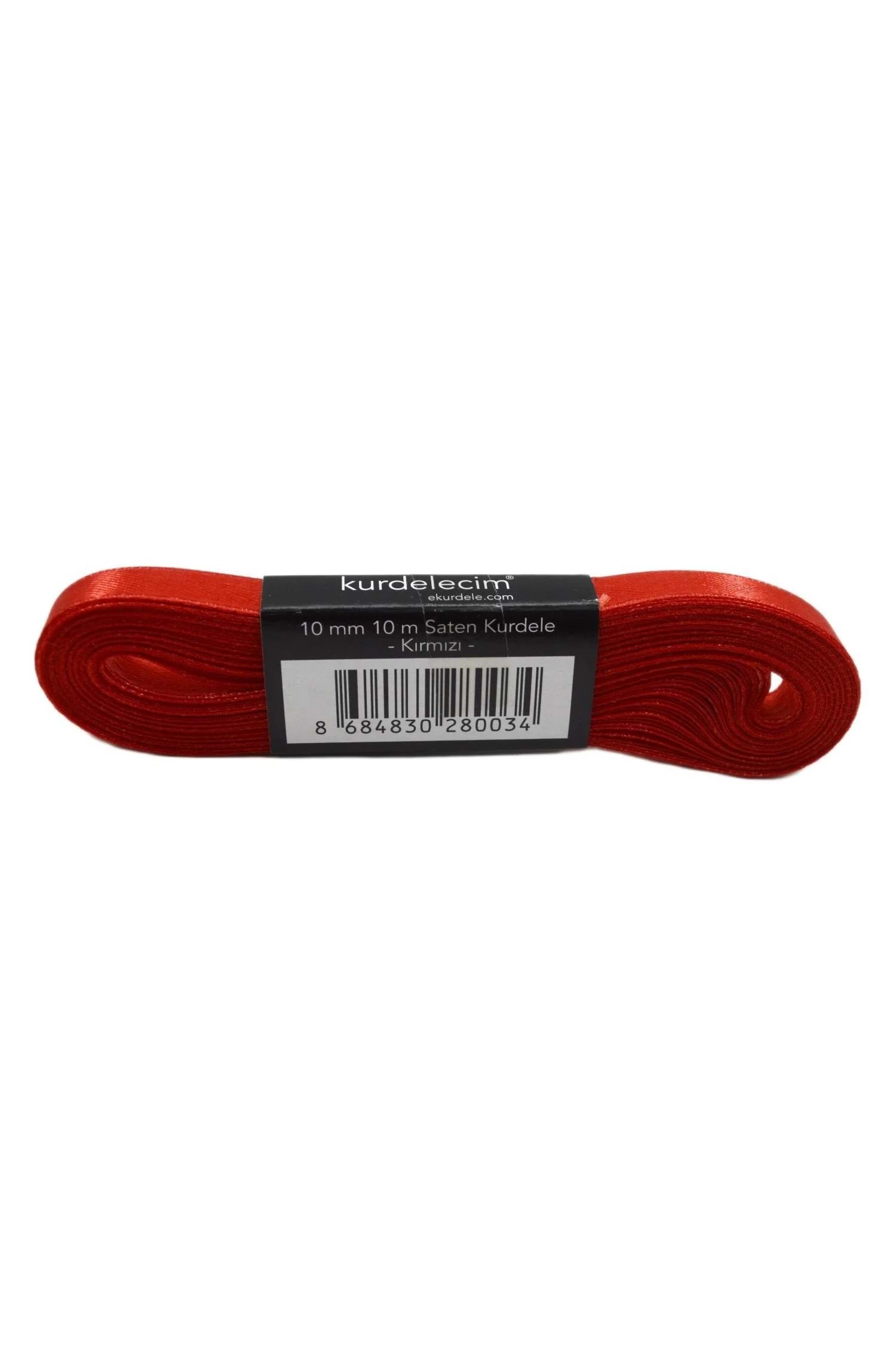 KURDELA KIRMIZI 1 CM 10MT  *10
