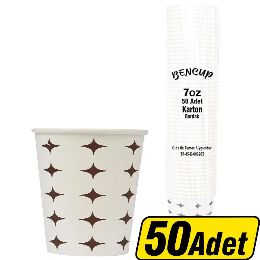 KARTON BARDAK 50`Lİ *60