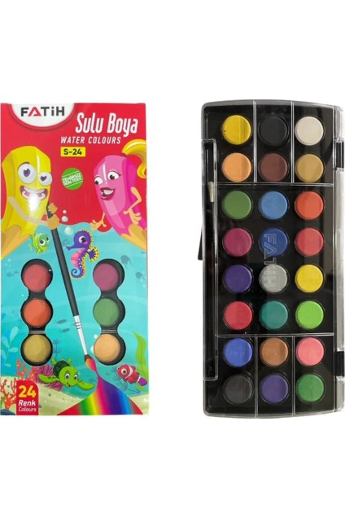 FATİH SULUBOYA JUMBO 12 RENK