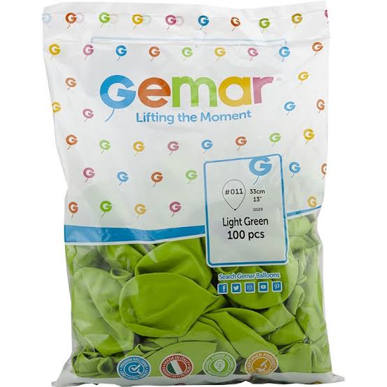 GEMAR BALON YEŞİL 12'' *100