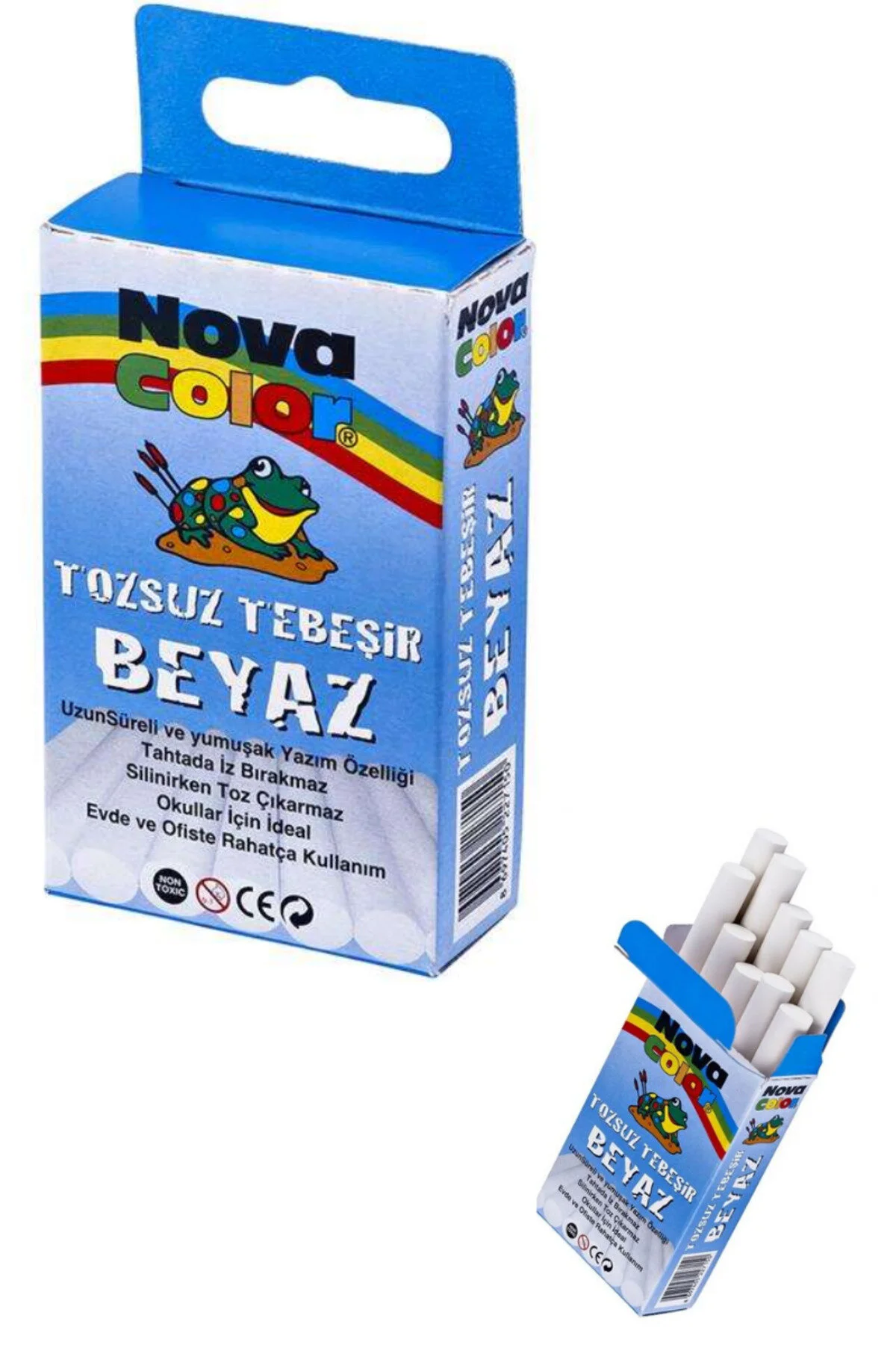 BRONS BEYAZ TEBEŞİR 10LU *10