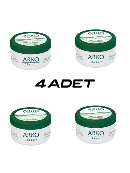ARKO YAĞLI KREM KASE 250ML *4