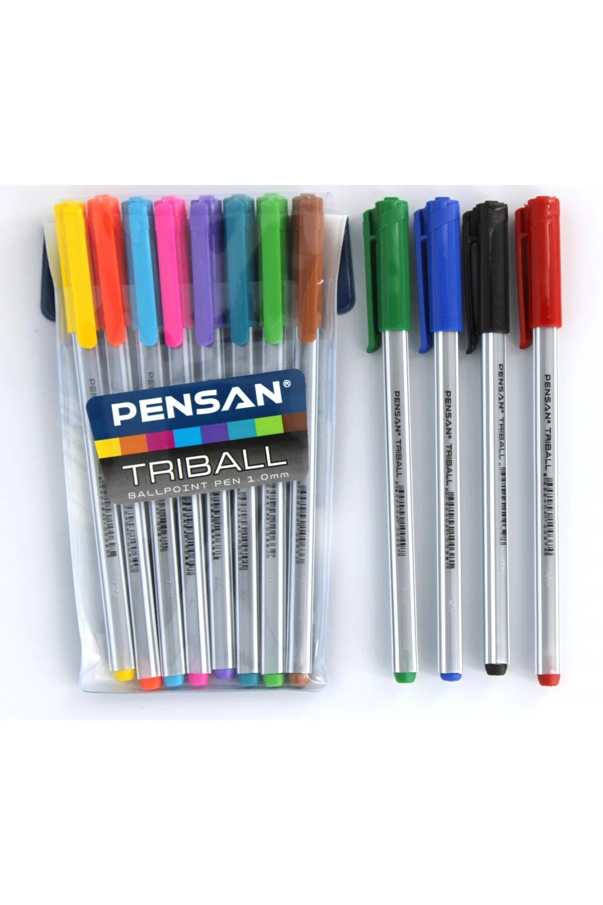 PENSAN TRIBALL TÜKENMEZ KALEM 8Lİ