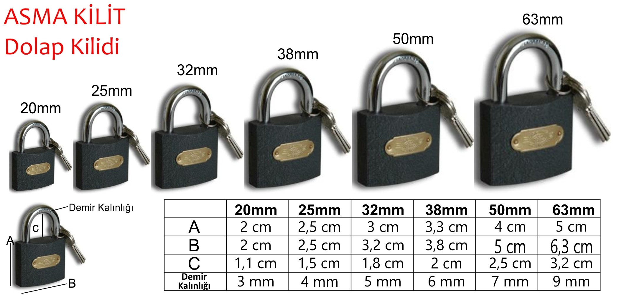 ASMA KİLİT NO 25 GRİ *12
