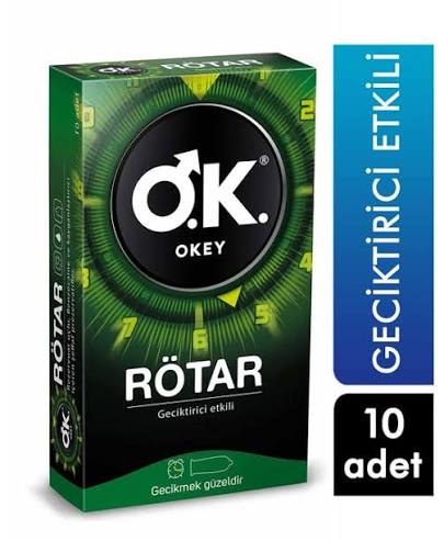 OKEY CONDOM RÖTAR *10