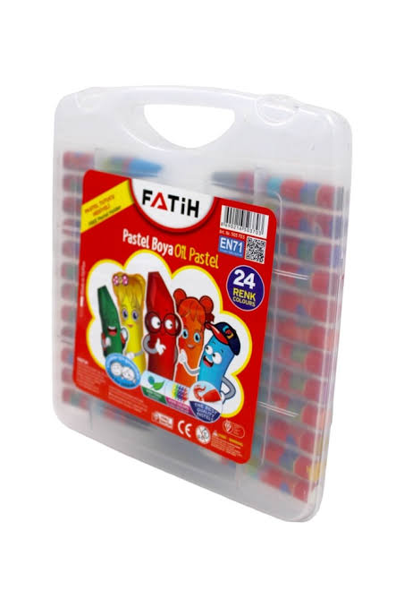 FATİH PASTEL BOYA ÇANTALI 24 RENK KİNG SİZE