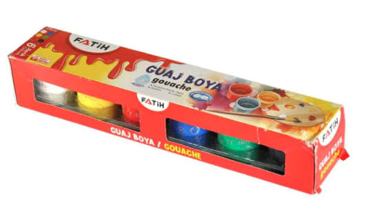FATİH GUAJ BOYA 6RENK 25ml