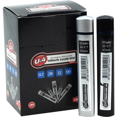 U-4 MİN UÇ 60mm 0.7 120'li U4-701 *12