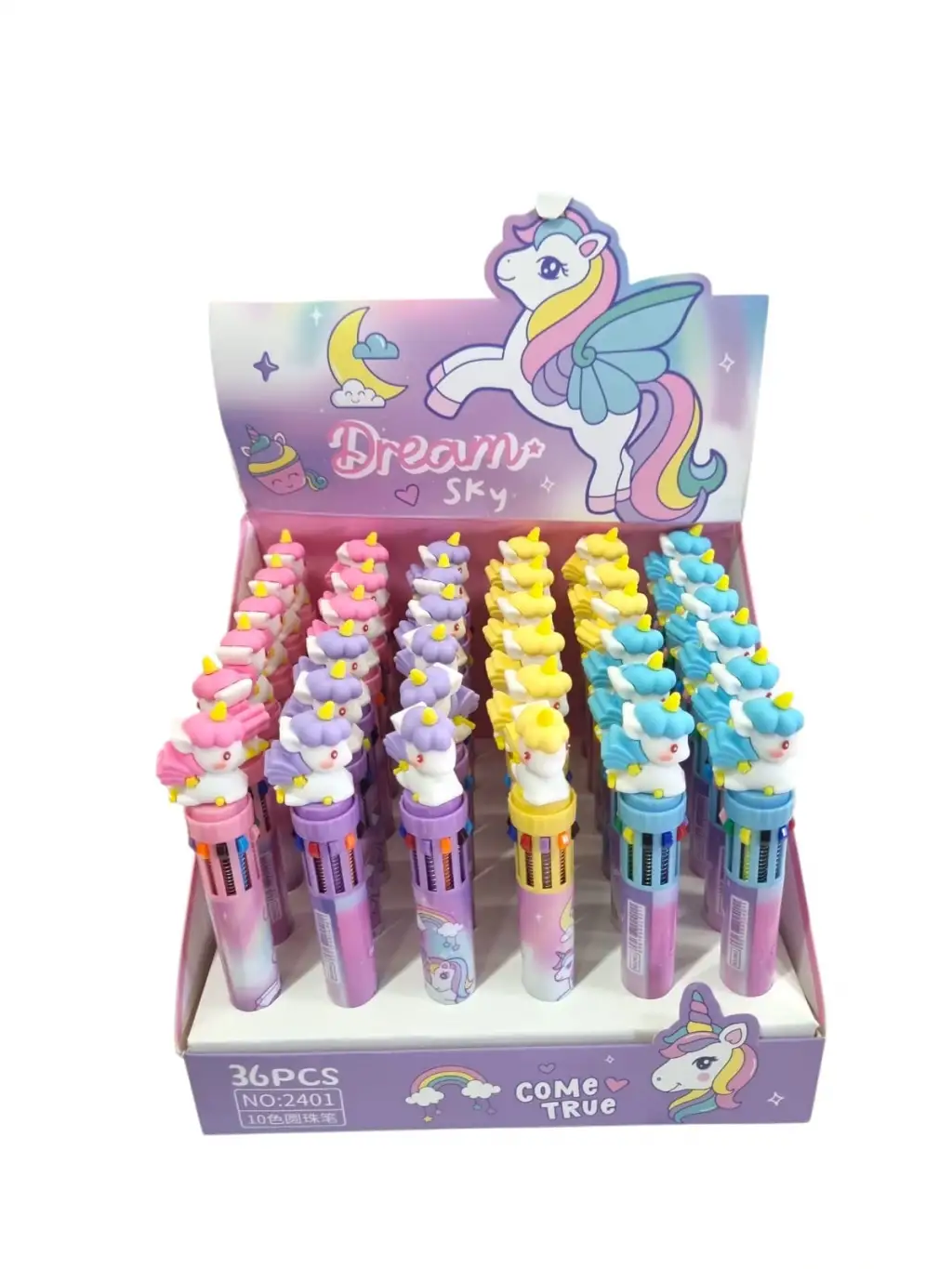 TGB 10 RENK TÜKENMEZ KALEM TGB-993 *36