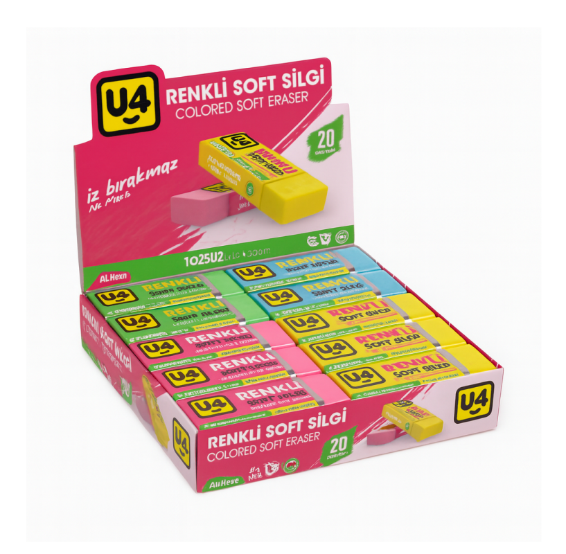 U-4 SİLGİ RENKLİ *20