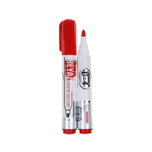 U-4 TAHTA KALEMİ KIRMIZI *24