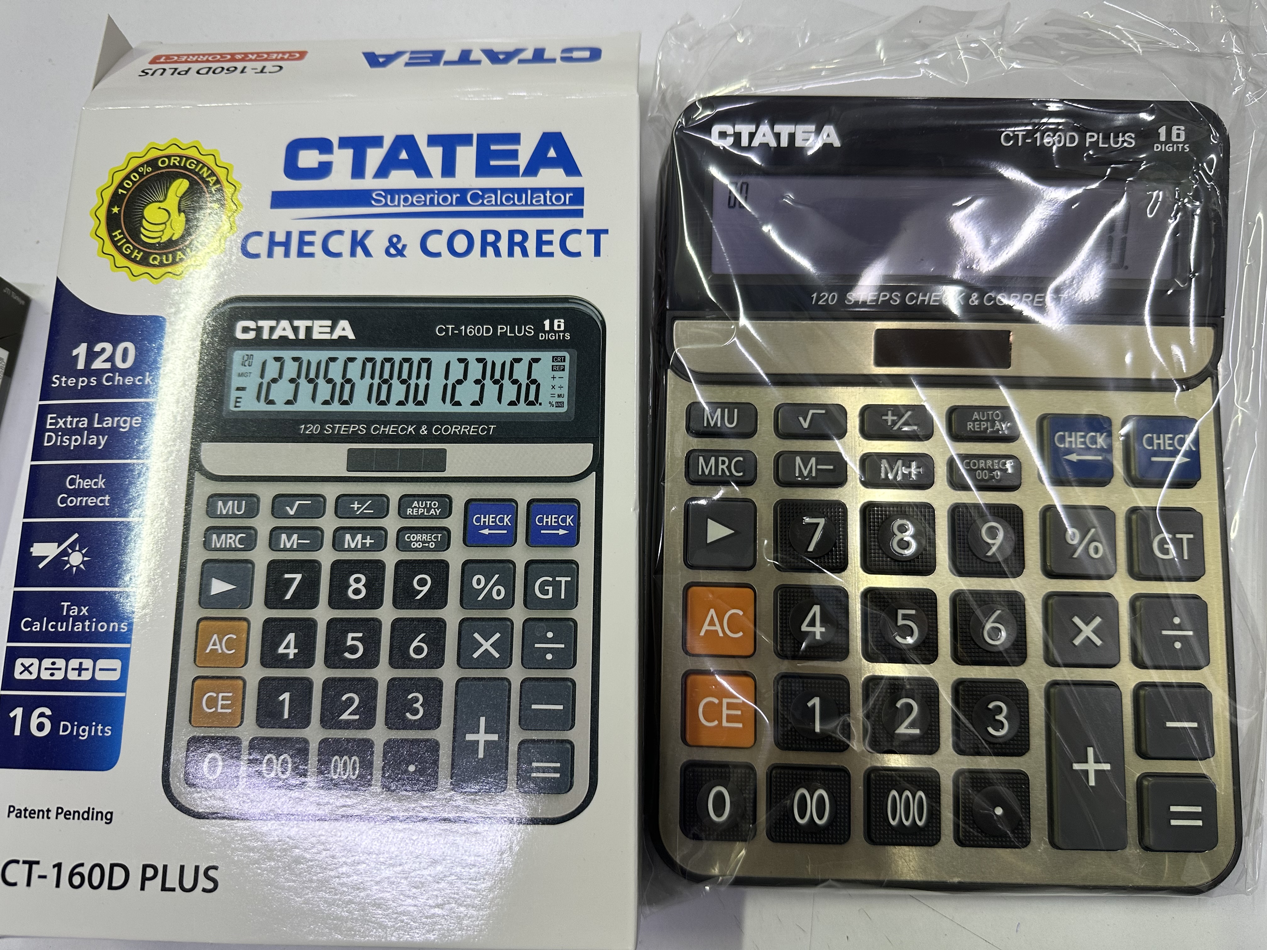HESAP MAKİNASI CTATEA  CT-160D PLUS