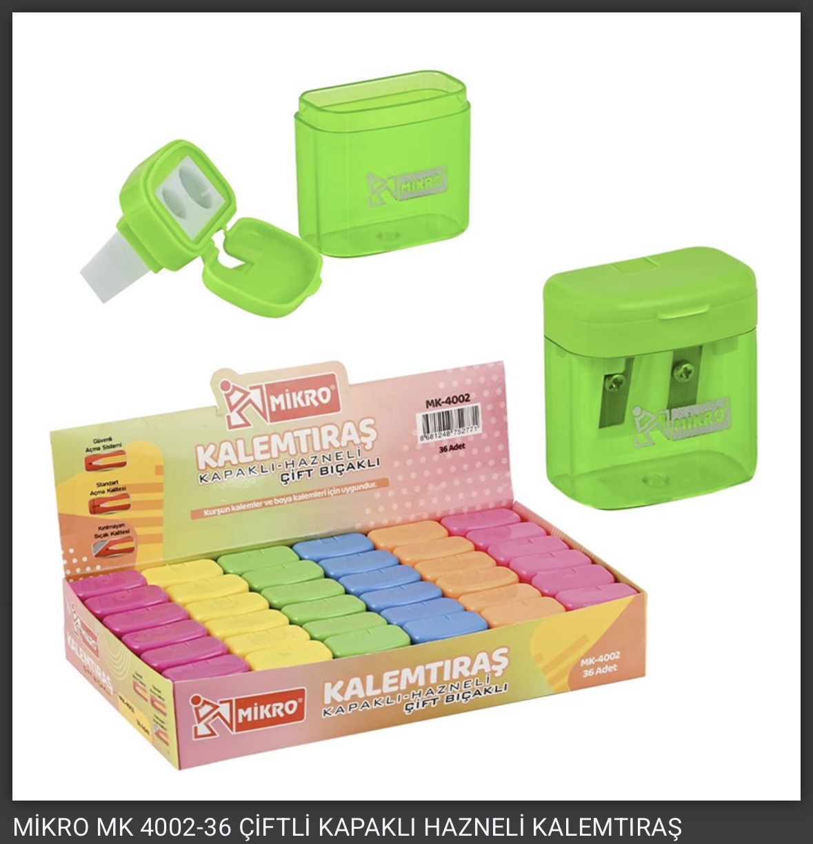 MİKRO KALEMTRAŞ MK-4002 *36