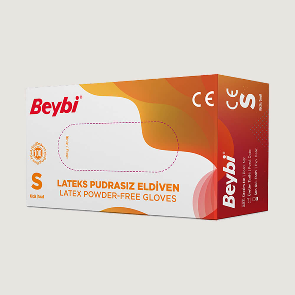 BEYBİ PUDRASIZ LATEKS ELDİVEN S *100