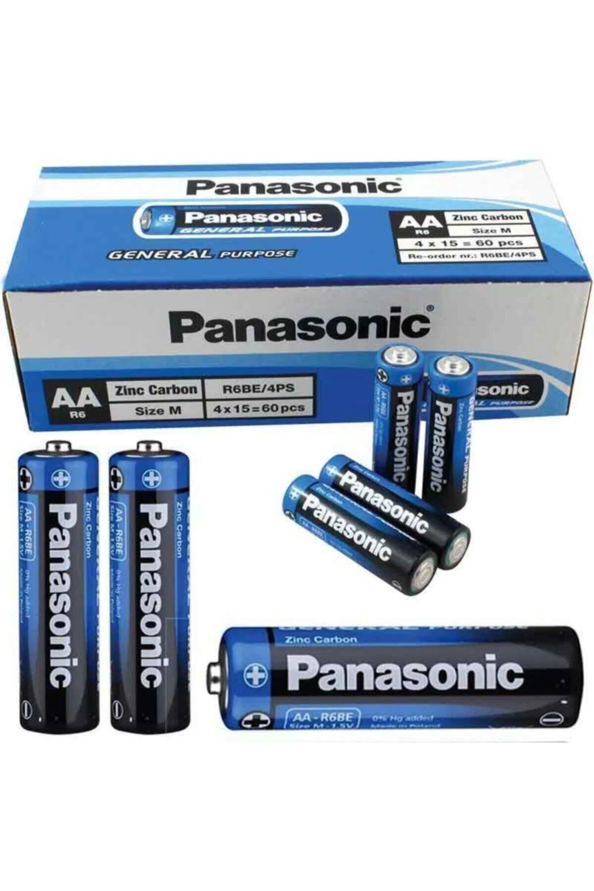 PANASONİC PİL KALEM  60LI