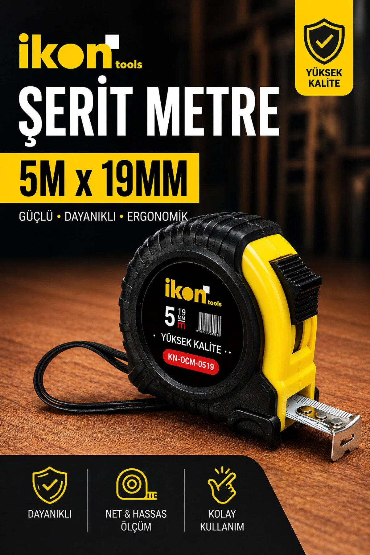 ŞERİT METRE 5MT *12