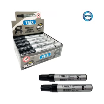 TRİX MAXİ MARKER KOLİ KALEM SİYAH *10