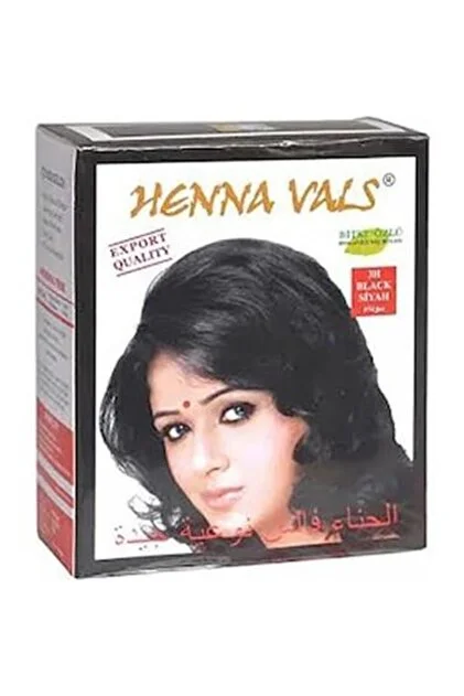 HENNA VALS SAÇ KINASI SİYAH *6