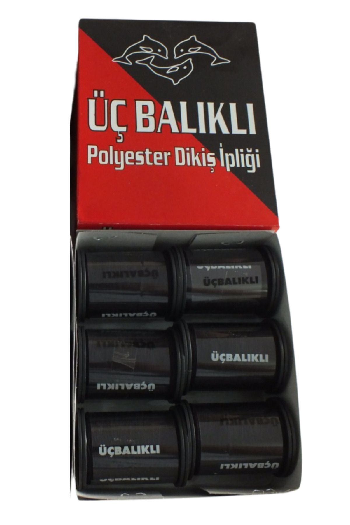 ÜÇ BALIKLI DİKİŞ İPLİĞİ SİYAH *6