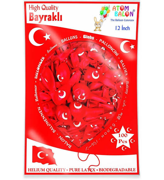 GEMAR BALON BAYRAKLI 12'' *100
