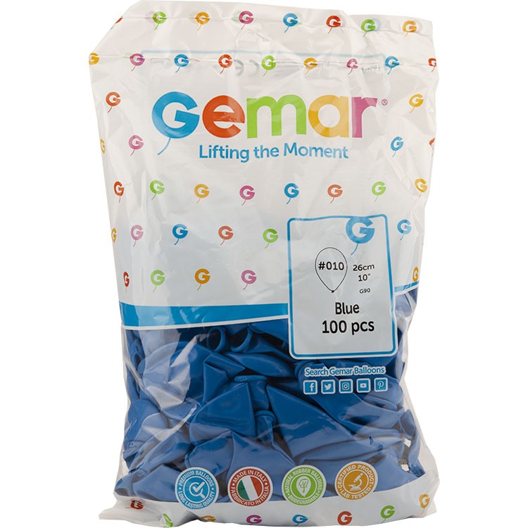 GEMAR BALON MAVİ 12'' *100