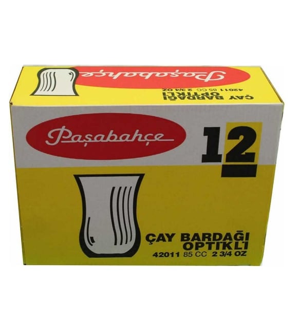 PAŞABAHÇE ÇAY BARDAĞI SADE
