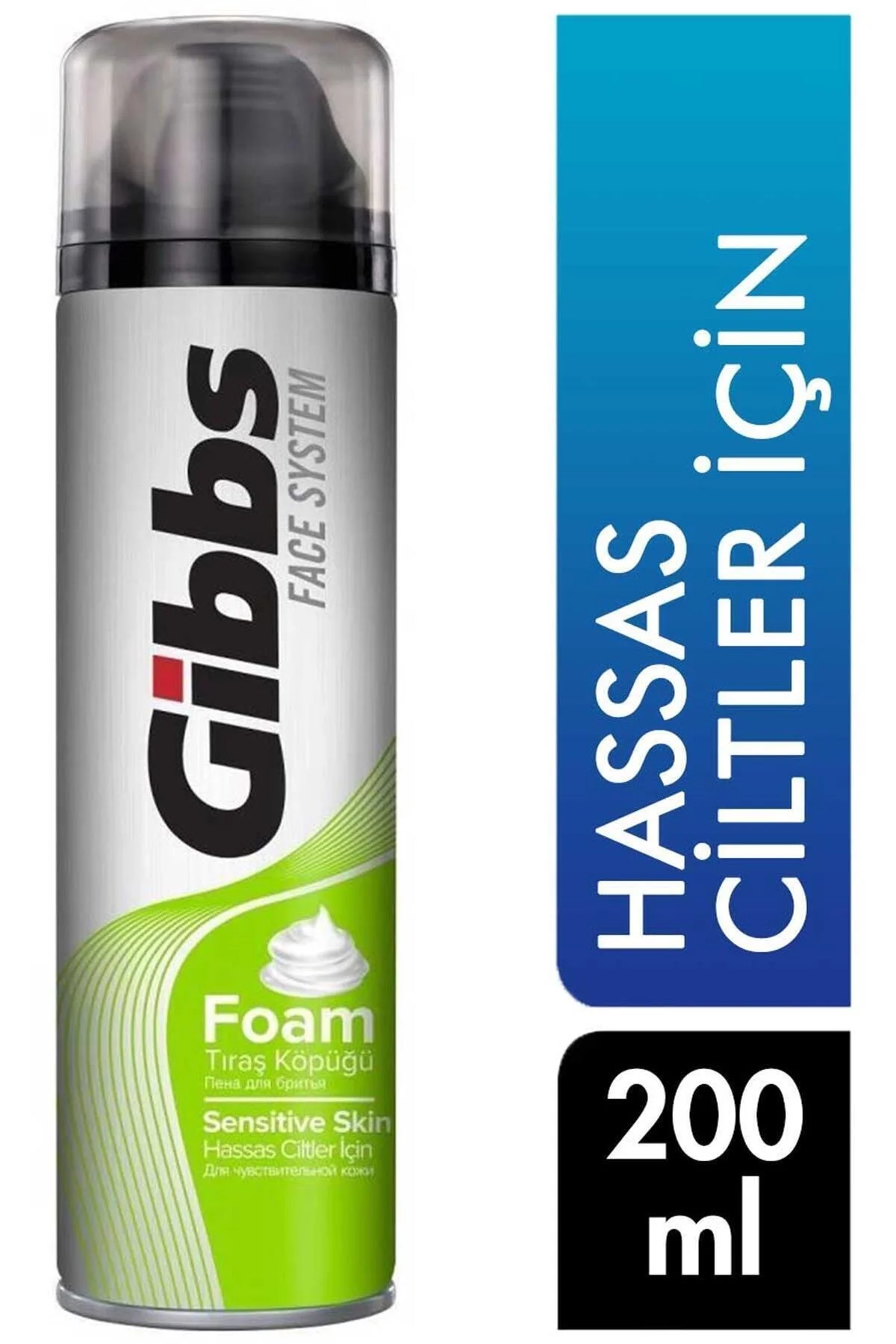 GİBBS TRAŞ KÖPÜK 200ML *6